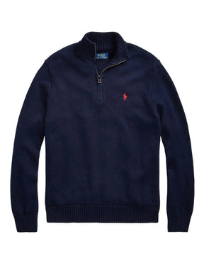 Suéter Polo Ziper Clássico