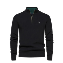 Suéter Polo Premium Meio Ziper