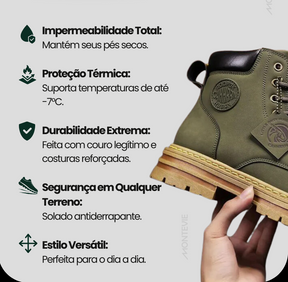 Bota Masculina Impermeável High Civano