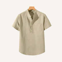 Camisa Masculina de Linho Old Money Bellacourt