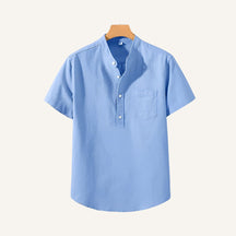 Camisa Masculina de Linho Old Money Bellacourt
