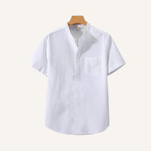 Camisa Masculina de Linho Old Money Bellacourt