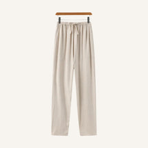 Calça Masculina de Linho Slim Fit Milford bege