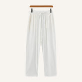 Calca Masculina de Linho Old Money Milford branco