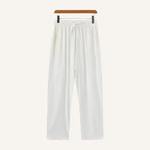 Calca Masculina de Linho Old Money Milford branco
