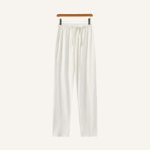 Calca Masculina de Linho Slim Fit Milford branco