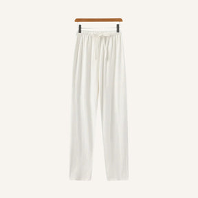 Calca Masculina de Linho Slim Fit Milford branco