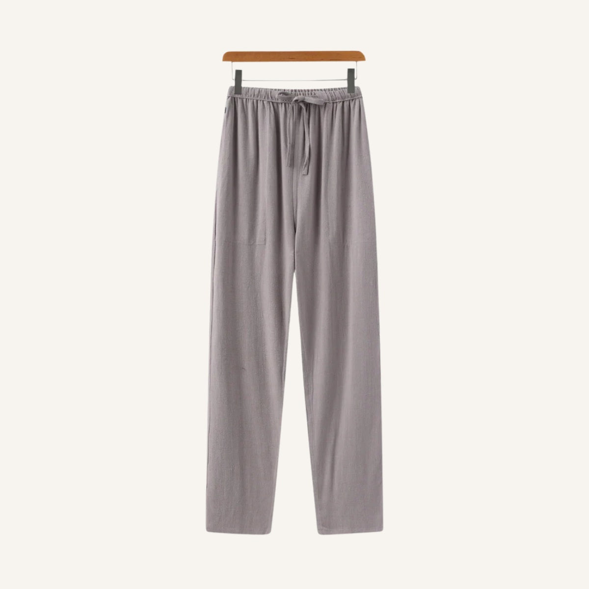 Calca Masculina de Linho Slim Fit Milford cinza