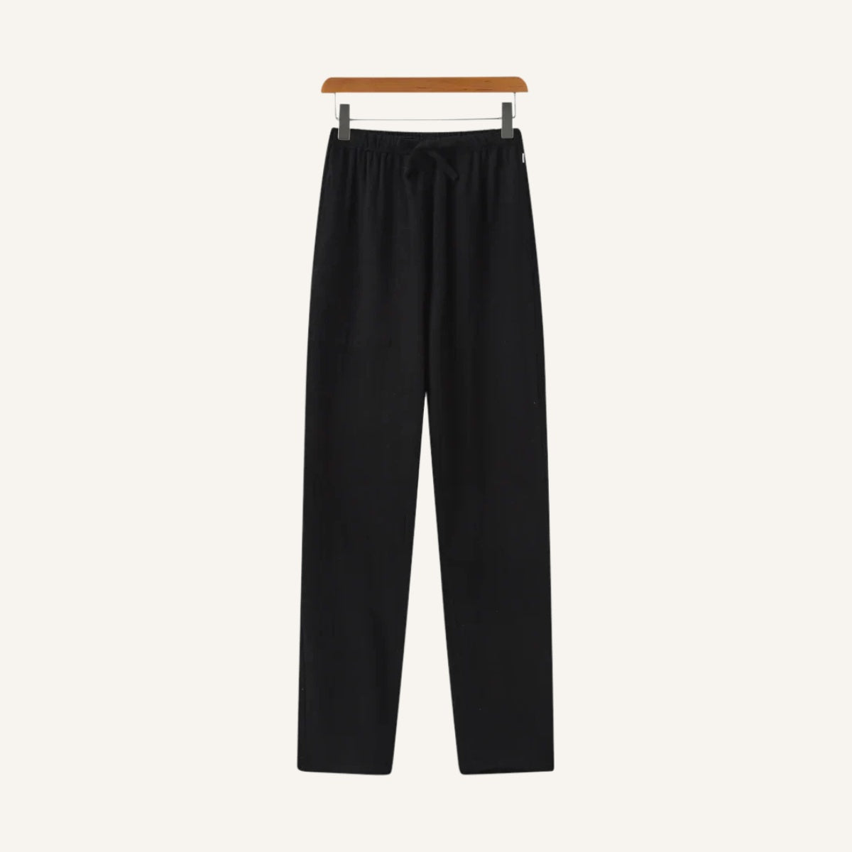 Calca Masculina de Linho Slim Fit Milford preto