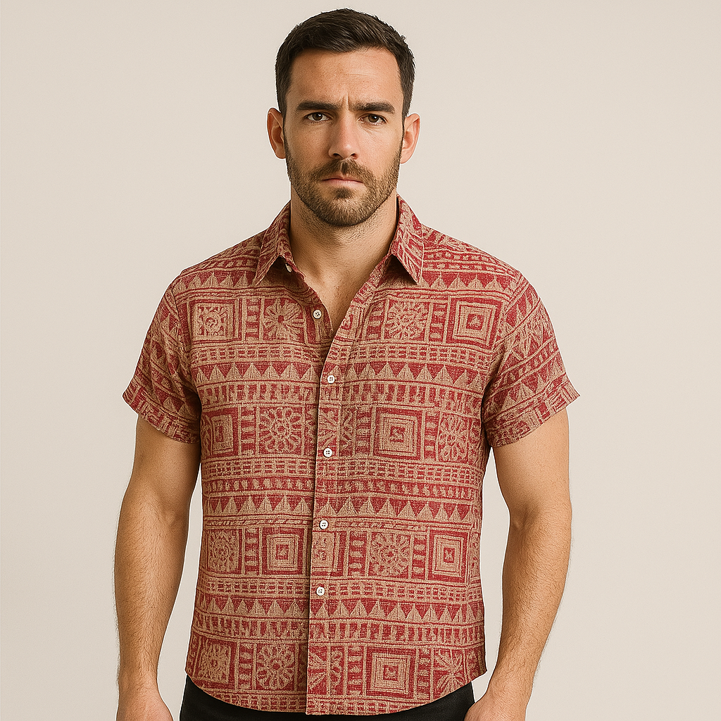 Camisa Casual Masculina Virani