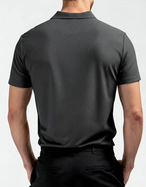 Camisa Polo Masculina Arrevier - Tecnologia Anti Amassado cinza