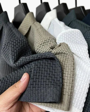 Camisa Polo Masculina Arrevier Tecnologia Anti Amassado verde claro 