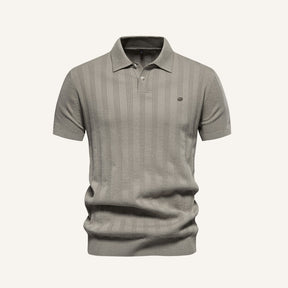 Camisa Polo Masculina Listrada Romero caqui