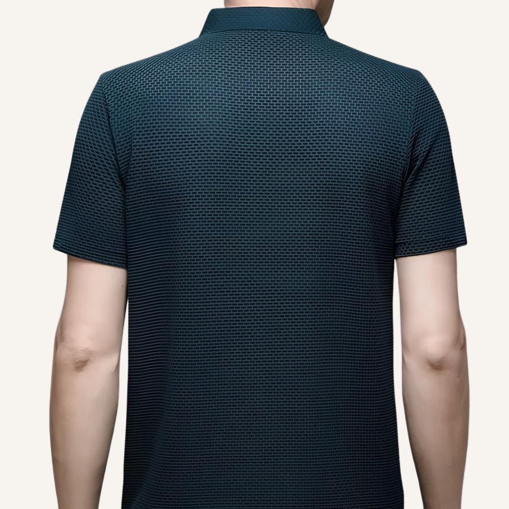 Camisa Polo Masculina Old Money Arrevier Azul Marinho 2