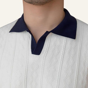 Camisa Polo Masculina Old Money La Martine Branco