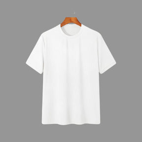 Camiseta Masculina Slim Fit Dalphin Branca