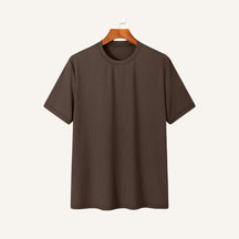 Camiseta Masculina Slim Fit Dalphin Marrom