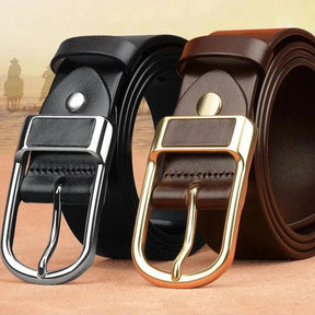 Cinto de Couro Masculino Civano Prime marrom