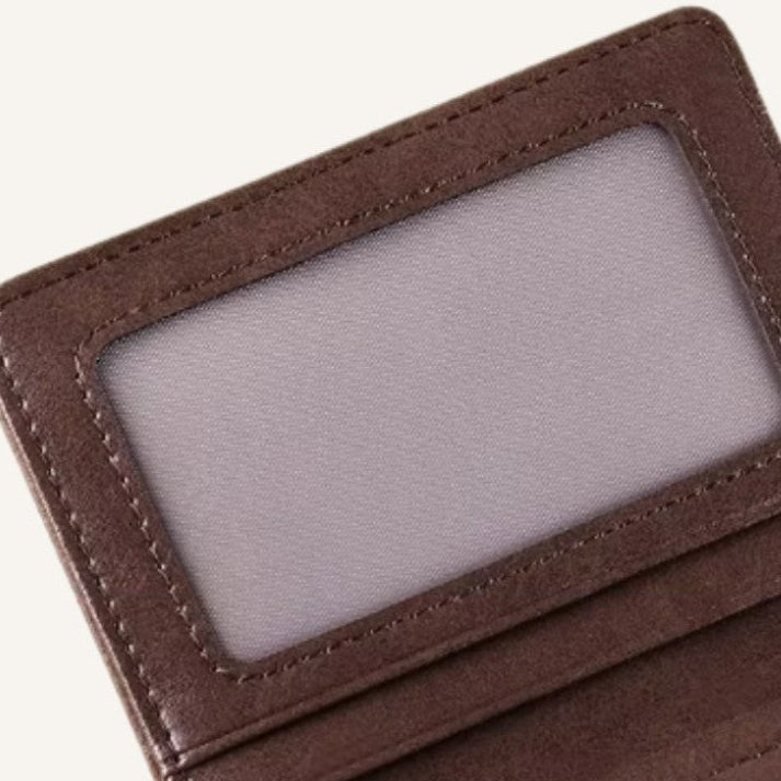 Carteira de Couro Premium Masculina Preston