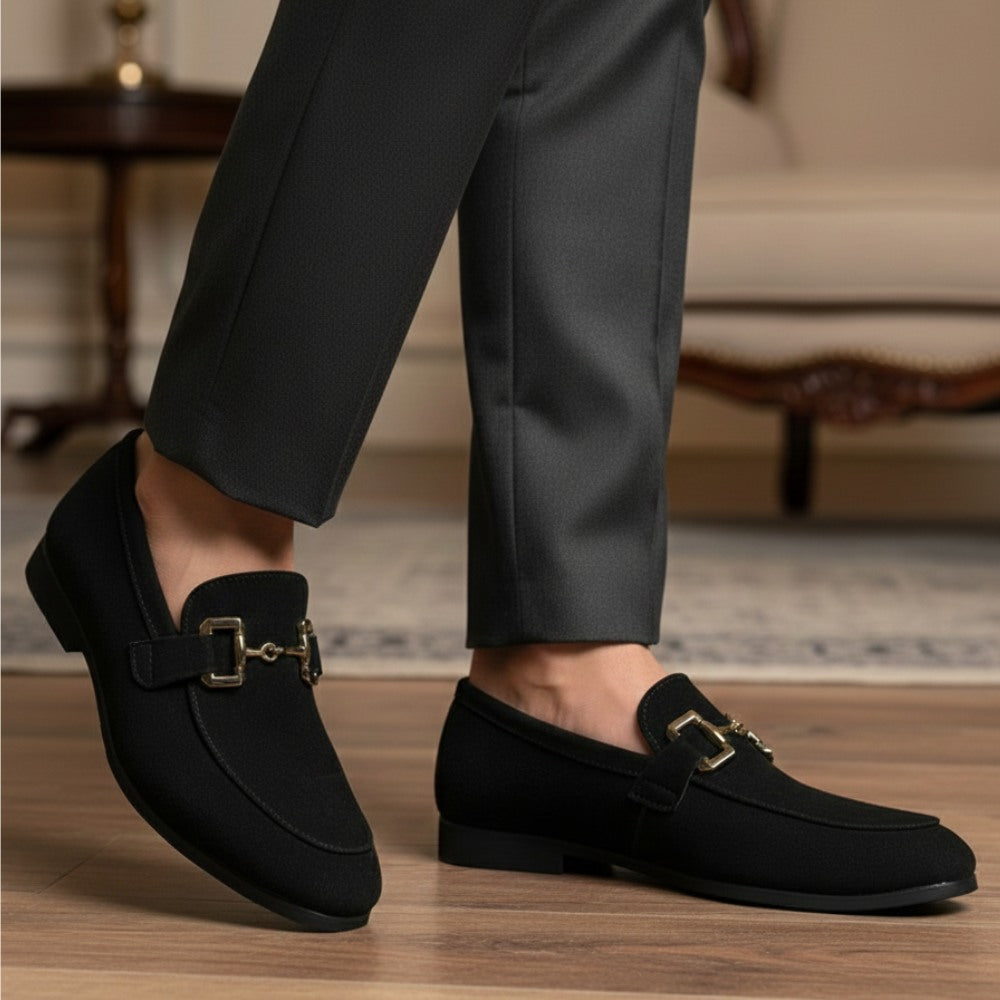 Mocassim Loafer Masculino de Camurça Luxury