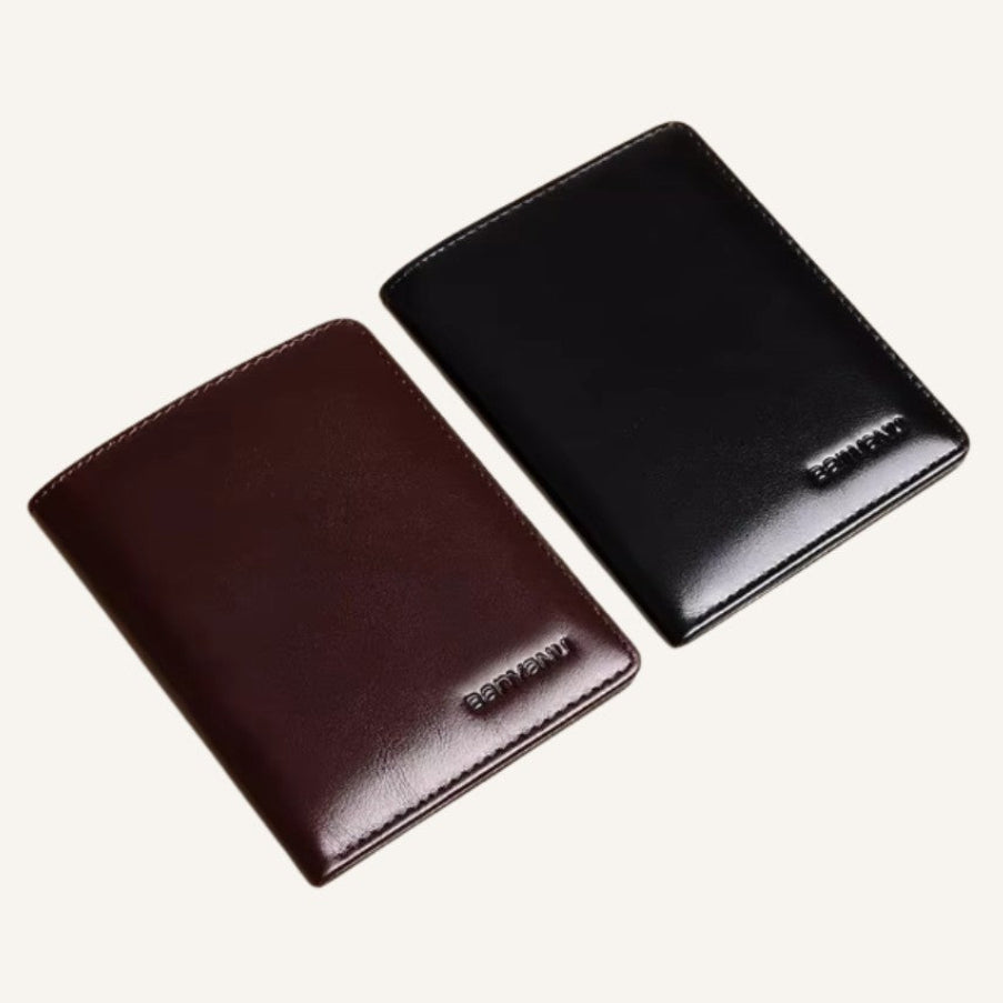 Carteira de Couro Premium Masculina Preston