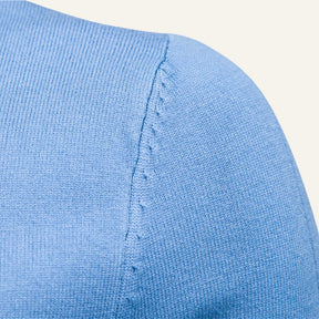 Gola Tecido Sueter Pulover Masculino de Gola Alta Milani
