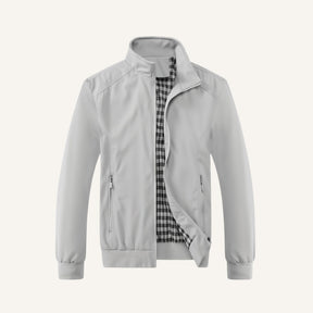 Jaqueta Masculina de Inverno Forrada Becker cinza claro