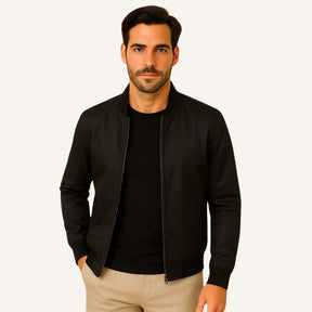 Jaqueta Masculina de Inverno Preta