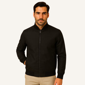 Jaqueta Masculina de Inverno Preta