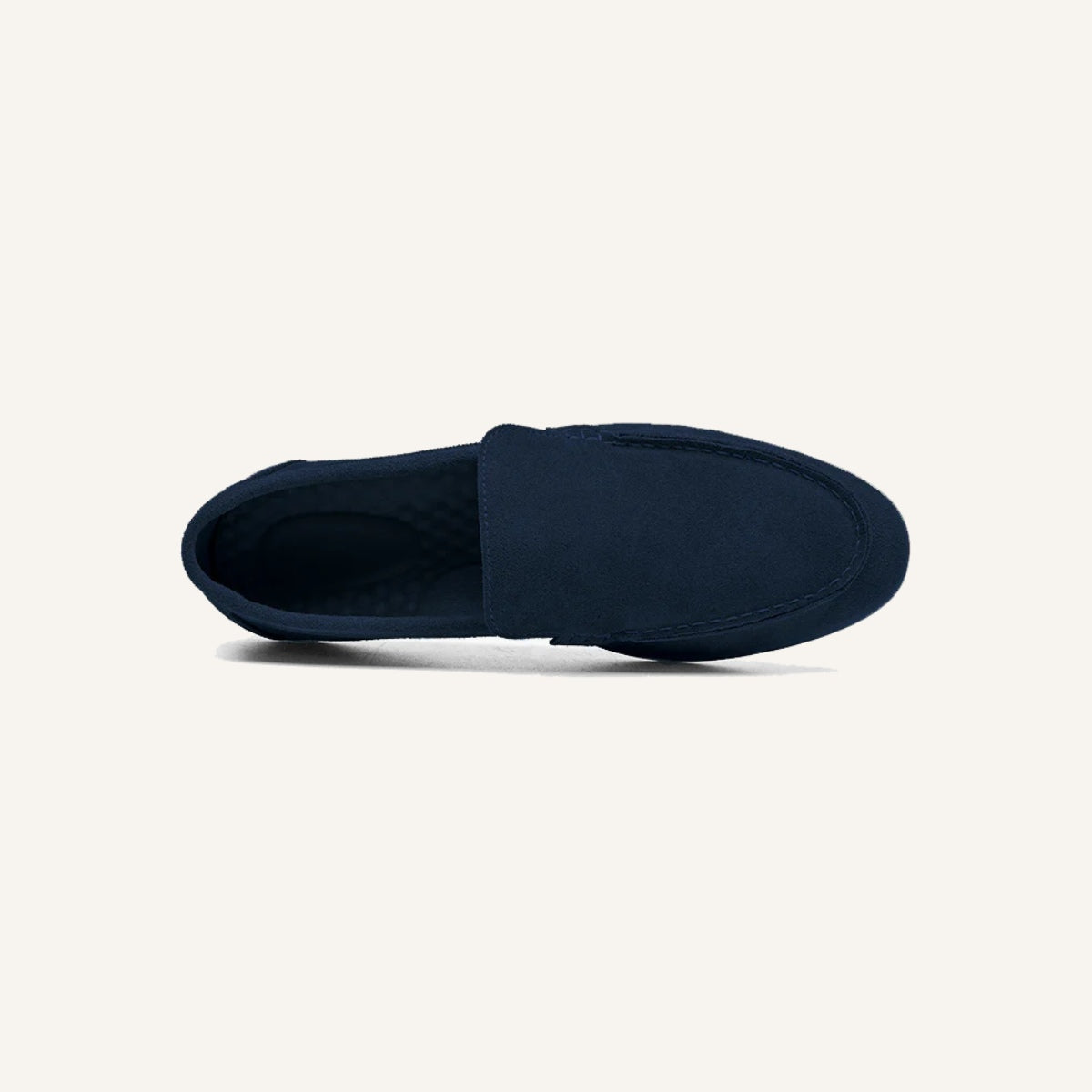 Mocassim Loafer Masculino de Camurca Ardeni azul marinho