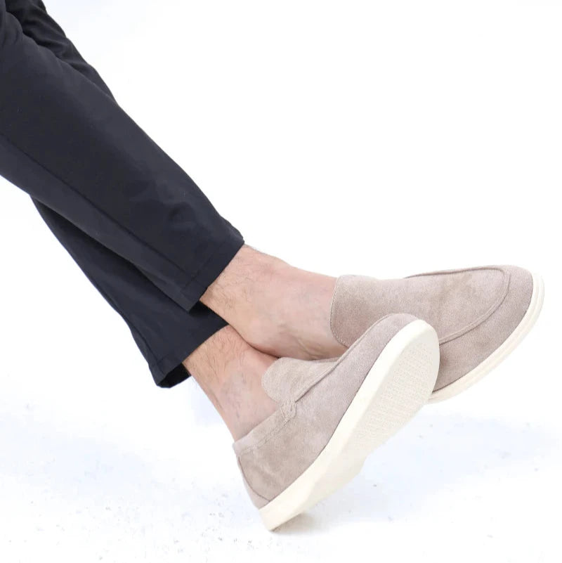 Mocassim de Camurça Masculino Venetto mocha