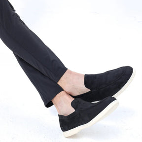 Mocassim de Camurca Masculino Venetto preto