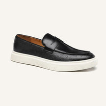 Mocassim de Couro Masculino Miliani preto