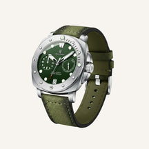 Relogio Masculino Militar de Luxo Heritage verde