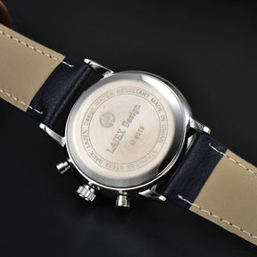 Relogio Masculino Zeppelin Azul 100 Anos Cronografo