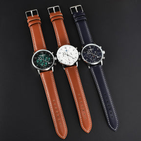 Relogio Masculino Zeppelin Verde Cronografo