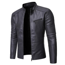 Jaqueta Masculina em Couro - Cognac Fit