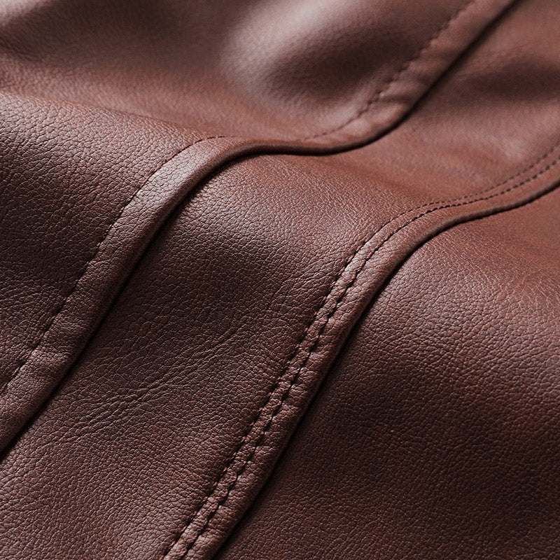 Jaqueta Masculina em Couro Genuino - Dark Rider