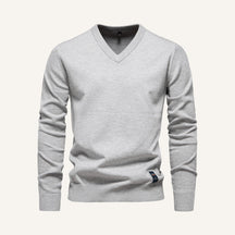 Sueter Masculino Gola V Pesson Lior Cinza