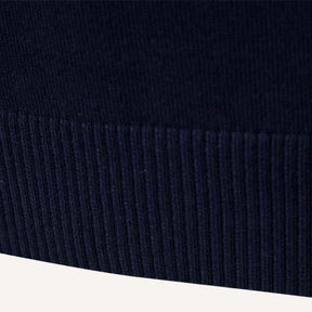 Sueter Masculino Meio Ziper Pesson Avelin Azul Marinho