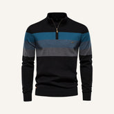 Sueter Masculino Meio Ziper Pesson Avelin Preto