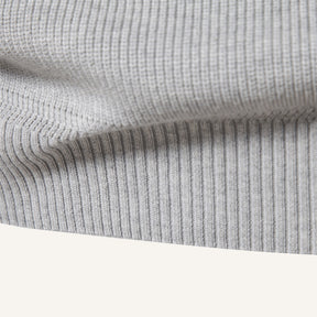 Suéter Masculino Meio Zíper Pesson Signature Cinza