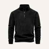 Suéter Masculino Meio Zíper Piemonte Preto