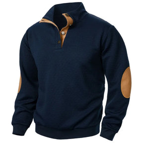 Sueter Masculino Old Money Eleganty azul marinho