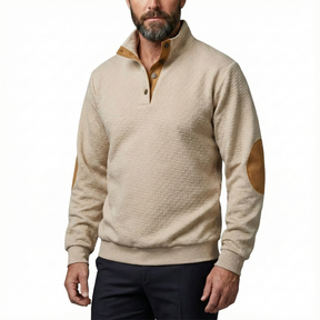 Sueter Masculino Old Money Eleganty bege