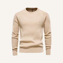 Sueter Masculino Pesson Nollan Texturizado Bege