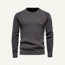 Sueter Masculino Pesson Nollan Texturizado Cinza Escuro