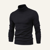 Sueter Pulover Masculino de Gola Alta Milani Preto