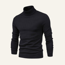 Sueter Pulover Masculino de Gola Alta Milani Preto