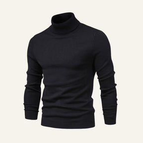Sueter Pulover Masculino de Gola Alta Milani Preto